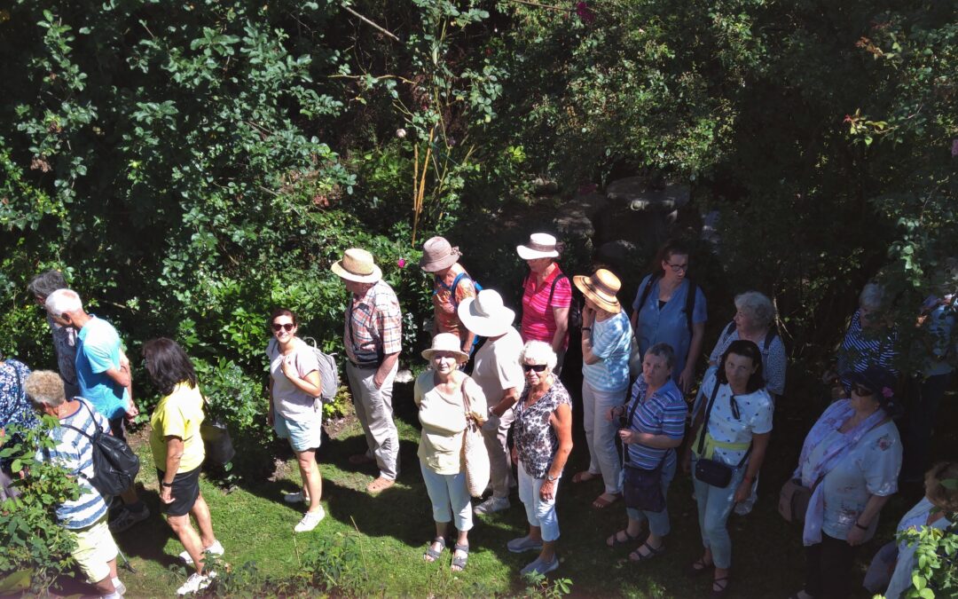 Ausflug in den Rosengarten Jurisch in Wendlingen