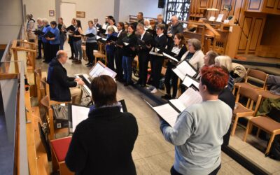 Leo Cantabile singt beim Stiftungsgottesdienst