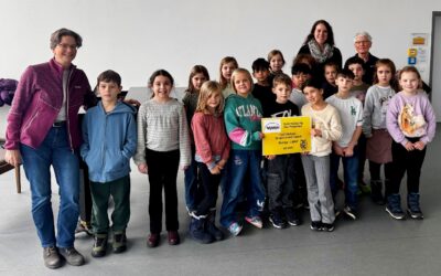 Spendenübergabe des Fördervereins der Teckschule an TSCHAKKA