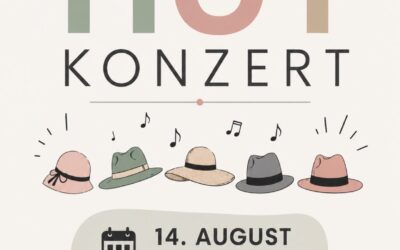 Hut Konzert am 14. August