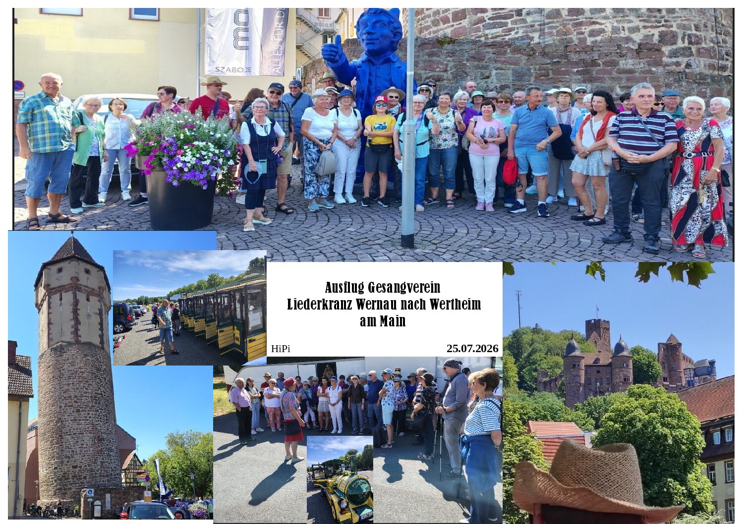 Liederkranz on Tour